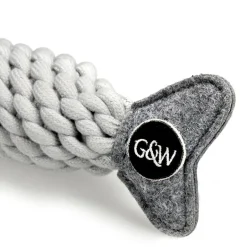 Green & Wild's Roger the Ropefish Eco Dog Toy