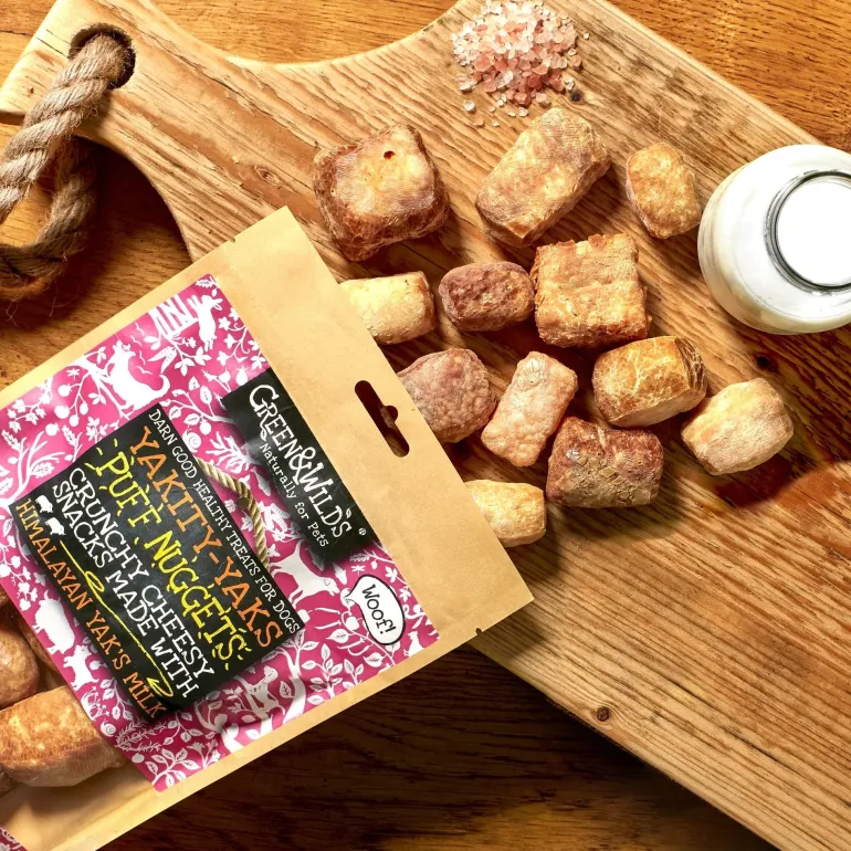 Green & Wild's Yakity Yak Puff Nuggets