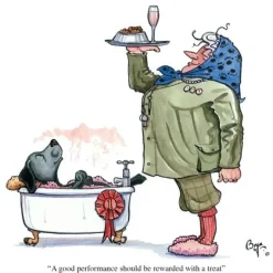 Greeting Card - Good Performance by Bryn Parry