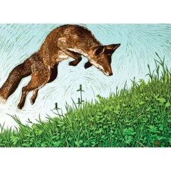 Greeting Card - The Mouse by Colin Blanchard