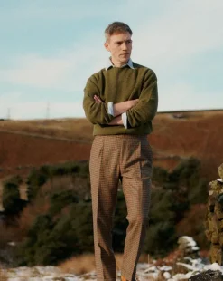 Harley of Scotland Men's Crew Neck Sweater