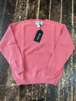 Harley of Scotland Women's Lambswool Crew Sweater