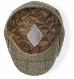 Hicks & Brown Felsham Tweed Baker Boy Cap