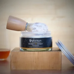 Highland Soap Co. Whiskey & Honey Shaving Soap