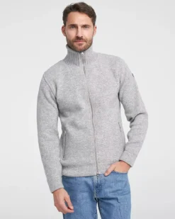 Holebrook Mans Zip Windproof Jumper