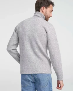 Holebrook Mans Zip Windproof Jumper