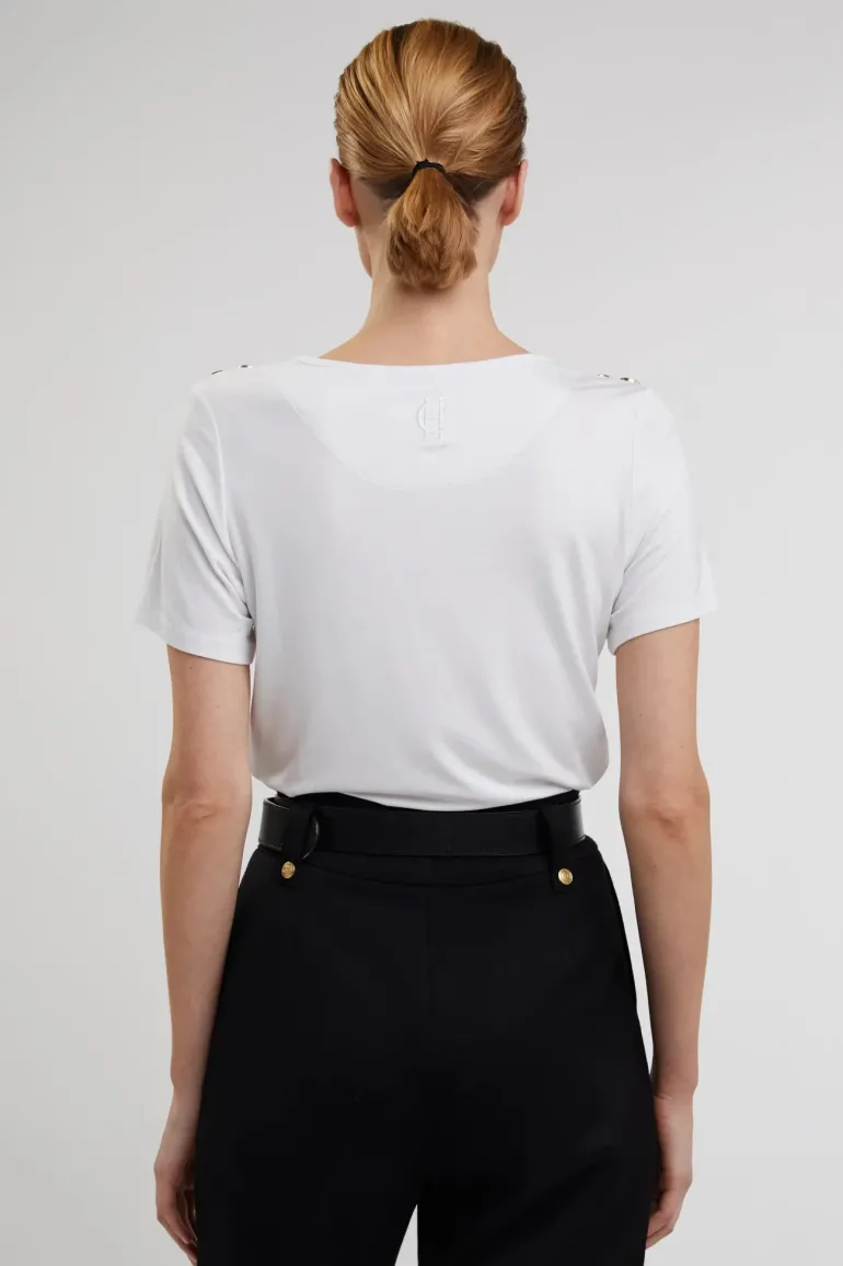 Holland Cooper Relax Fit Crew Neck Tee