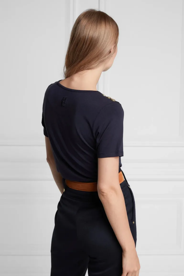 Holland Cooper Relax Fit Crew Neck Tee