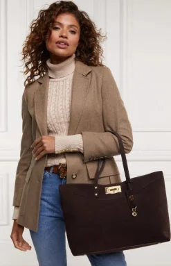 Holland Cooper Women's Seattle Roll Neck Cable Knit Jumper