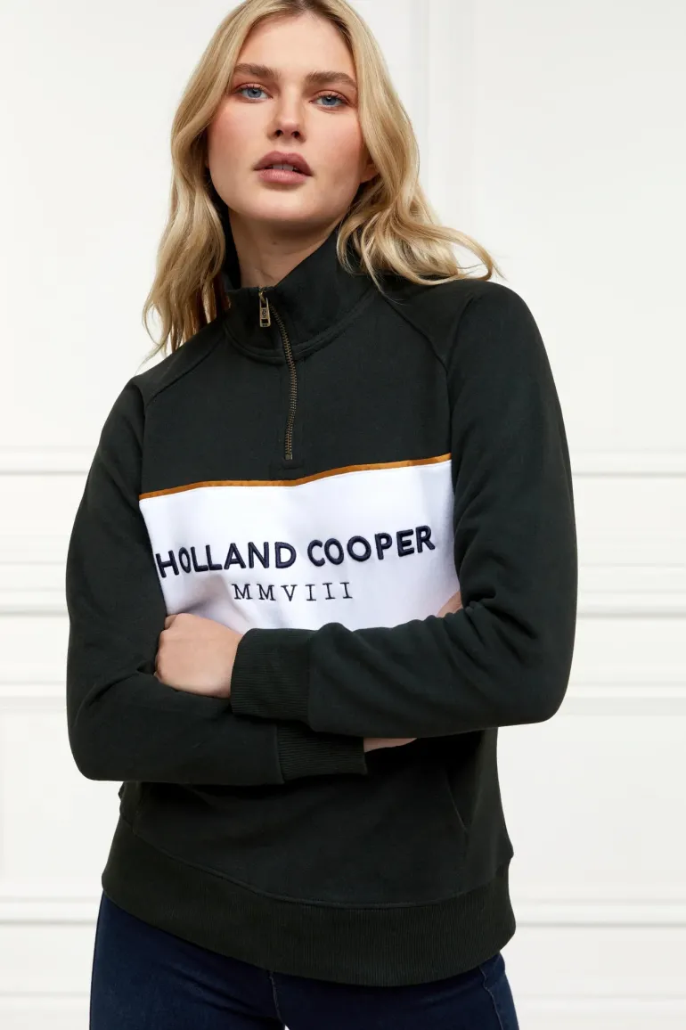 Holland Cooper Womens Sporting Heritage Zip Henley