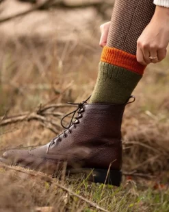 House Of Cheviot Lady Glen Merino/Wool Blend Socks