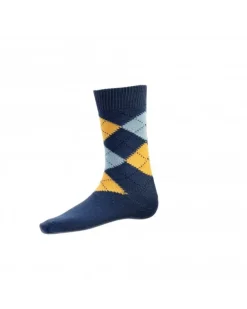 House Of Cheviot Men's Argyle Short Sock