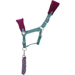 Hy Equestrian DynaMizs Ecliptic Fleece Head Collar & Lead Rope
