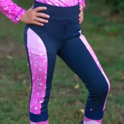 Hy Equestrian Pony Fantasy Riding Tights by Little Rider