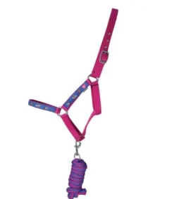 Hy Equestrian Thelwell Collection Race Head Collar and Lead Rope