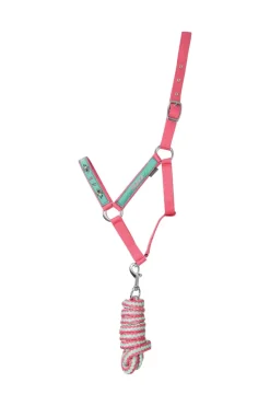 Hy Equestrian Thelwell Trophy Head Collar And Lead Rope