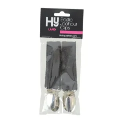 HY Jodhpur Clips Elastic Brown