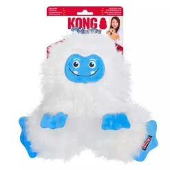 KONG Holiday Frizzles Yeti Dog Toy