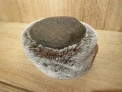 Lawrence & Foster Nina Faux Fur Trim Hat - Aire