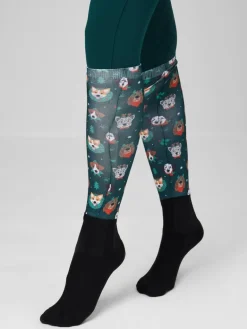 LeMieux Footsie Socks - Christmas Dogs