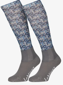 LeMieux "LM" Footsies Socks