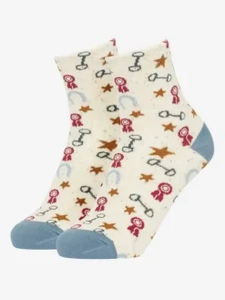 LeMieux Mini Character Socks 2 Pack AW24