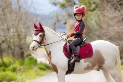 LeMieux Mini Double Pom Pom Hat Silk AW24