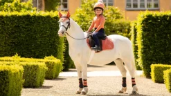 LeMieux Mini Suede Jump Square SS24