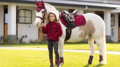 LeMieux Mini Suede Jump Square AW24