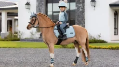 LeMieux Mini Suede Jump Square AW24