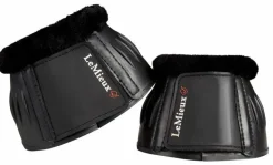LeMieux ProSport Rubber Bell Boots with Fleece