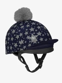 LeMieux Reflective Mini Hat Silk