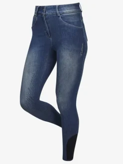 LeMieux Women's Anneka Denim Breech