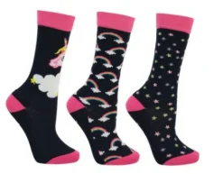 Little Unicorn Socks by Little Rider (Pack of 3)