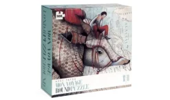 Londji Avec Tatou Round Puzzle