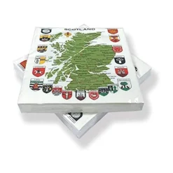 Map Of Scotland Paper Napkins (20)