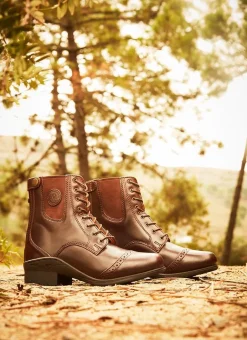 Mountain Horse Aurora Back Zip Laced Front Paddock Boot