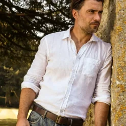 Pampeano Plain Leather Belt Papa