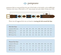 Pampeano Plain Leather Belt Nieto