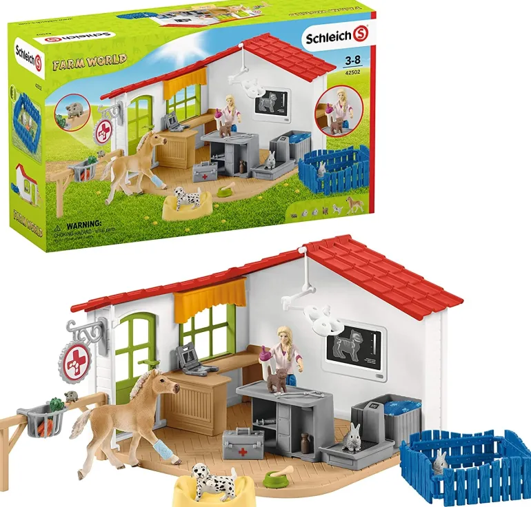 Schleich Farm World Veterinarian Practice