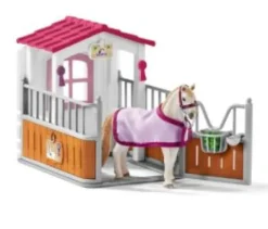 Schleich Horse Stall with Lusitano Mare