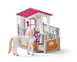 Schleich Horse Stall with Lusitano Mare