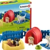 Schleich Puppy Pen Toy Set