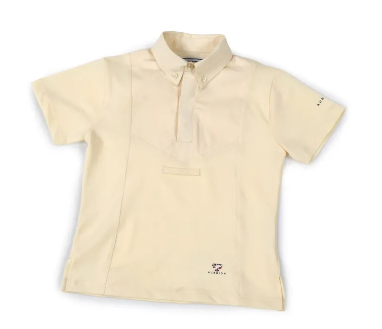 Shires Aubrion Childs' Short Sleeve Tie Shirt