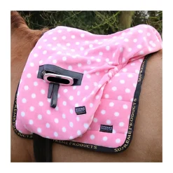 Supreme Products Ride on Dotty Fleece Saddle Cover