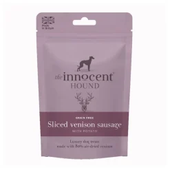 The Innocent Hound Sliced Venison Sausage Treats