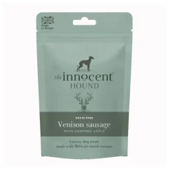 The Innocent Hound Venison Sausage with Chopped Apple Treats