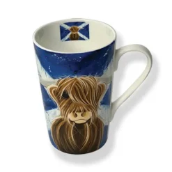 The McMoo Highlander Bone China Mug