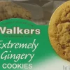 Walkers Extremely Gingery Cookies 150g