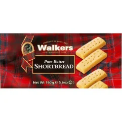 Walkers Pure Butter Shortbread Twin Pack 2 x 160g